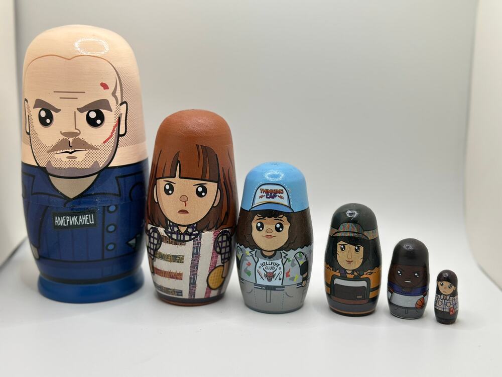 Stranger Things Nesting Dolls Set- New in box!